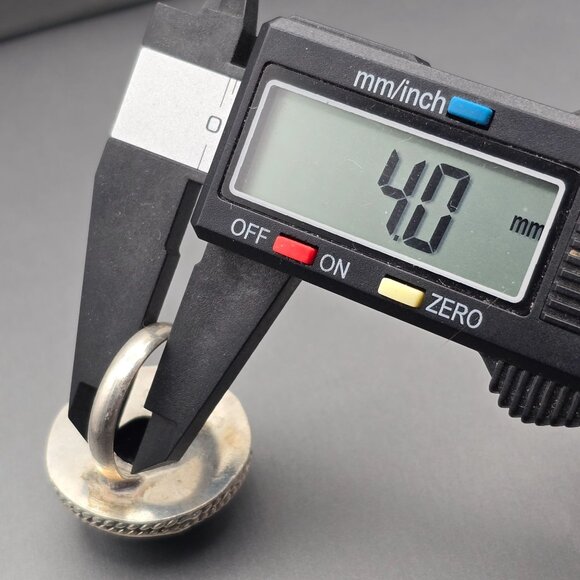 925 Sterling Silver Plated Glass Opal Ring Size 9.5 Bezel Setting Fine Jewelry - Picture 11 of 13